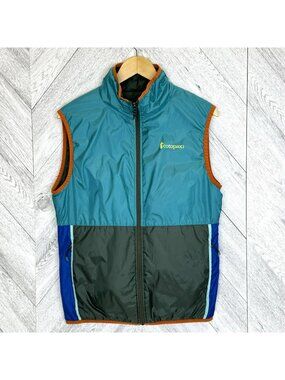 Cotopaxi Teca Calido Reversible Vest Mens Size Small Packable Outdoor Hiking